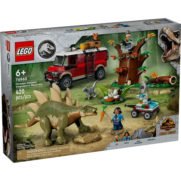 Lot of 2 Lego Jurassic World Dinosaur Building Sets (76965 & 76966), New, Sealed - Picture 16 of 16
